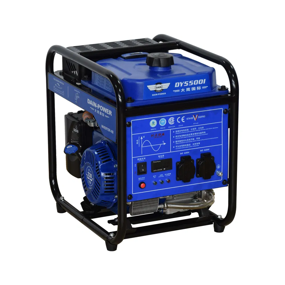 Dain 3kw 3000W 3kVA Oil Cooling Portable Inverter Electric Small Mini Price Power Single Phase Household Gasoline Petrol Solar Diesel Power Generator Genset