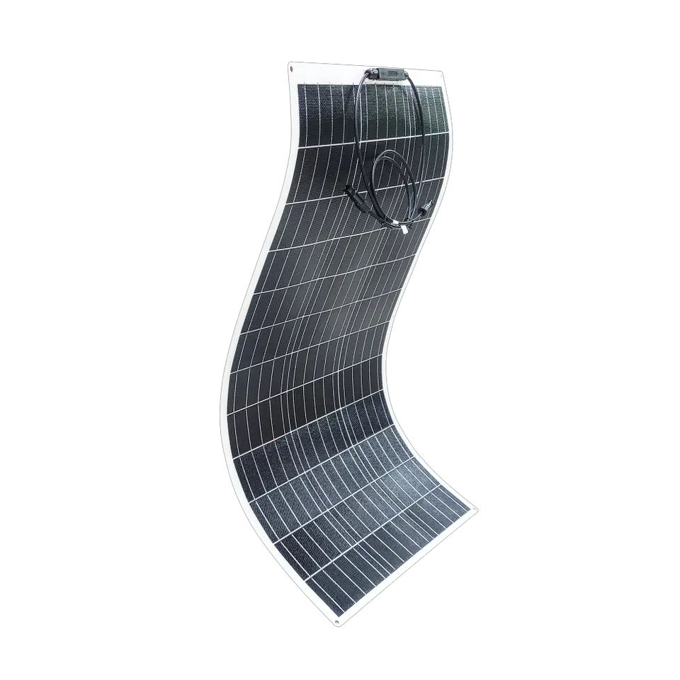 80W 100W High Quality Rollable Amorphous Silicon Thin Film Flexible Solar Panel for RV Boats Marine