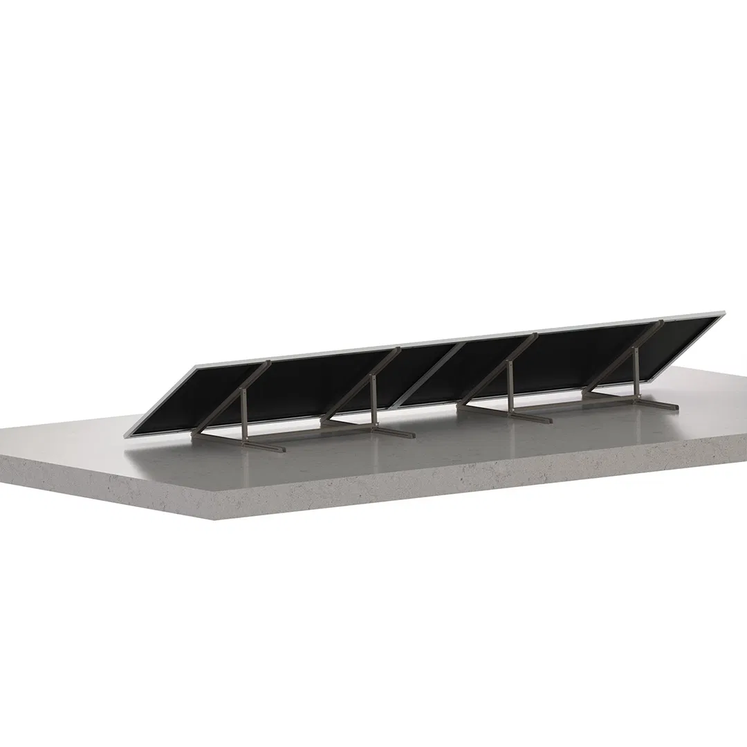 Solar Multi-Use 2-Panel PV Balcony Bracket Mounting System for Wall/Floor/Balcony Installations