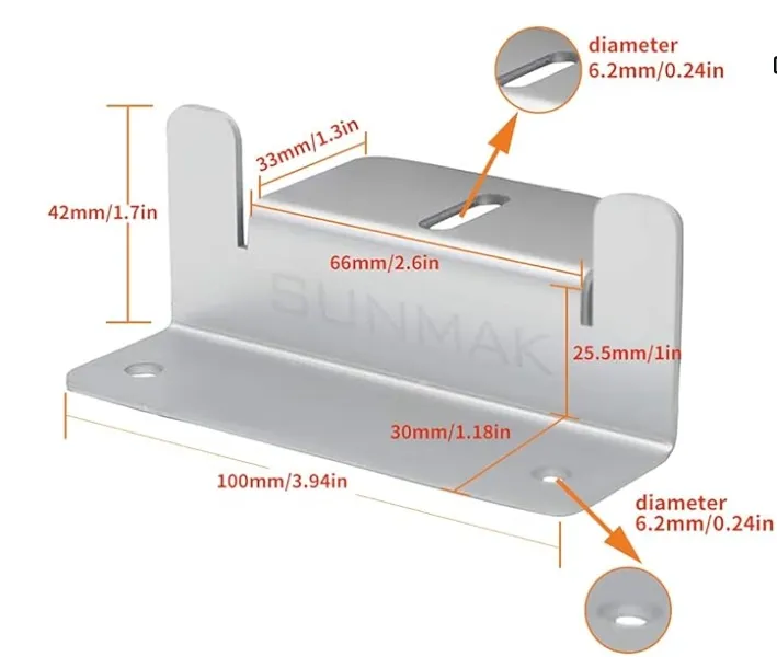 Ultimate Adjustable Solar Panel Mounting Kit for Rvs and Boats