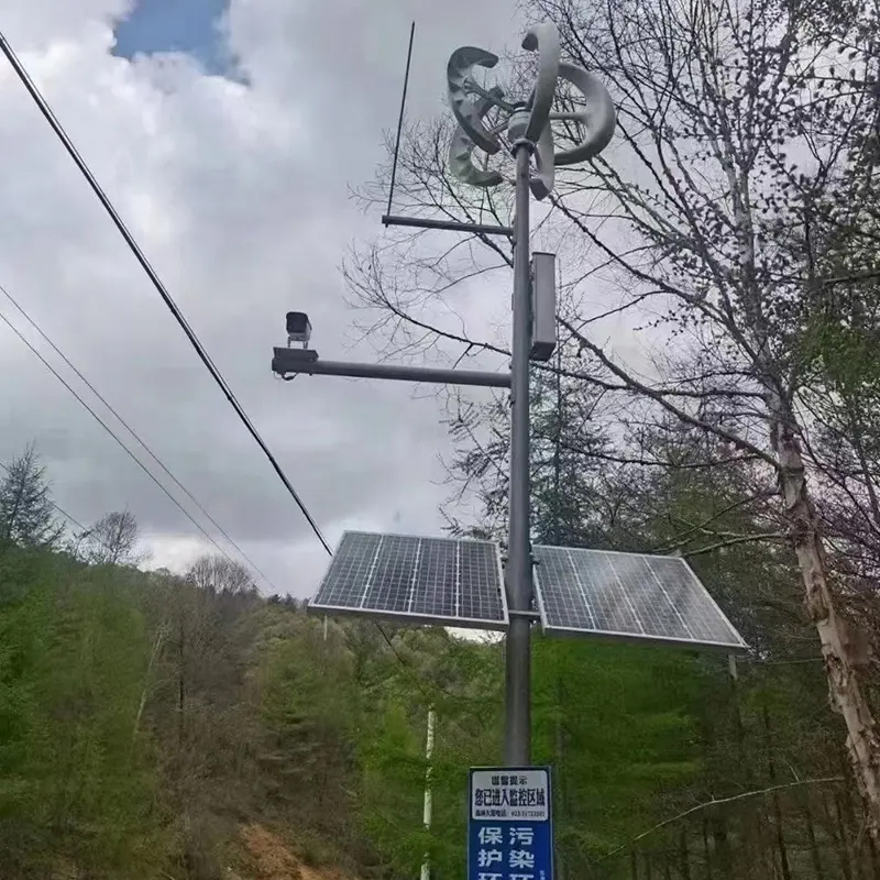 Wind Turbine 1kw Balcony Solar Wireless CCTV 200W 300W Solar Power System Solar Systems off Grid Complete