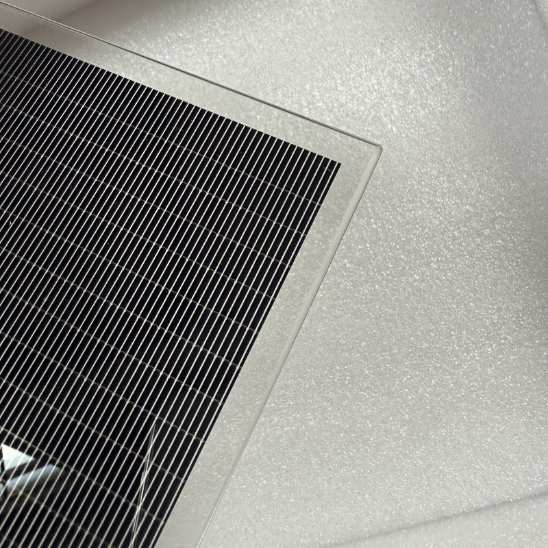 20% 40%Transmittance CDTE Cadmium Telluride Solar Cell Chip Thin Film Glass Solar Panel
