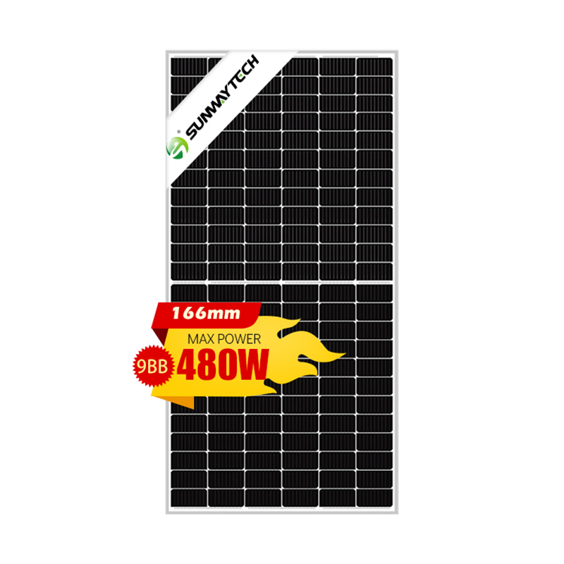 Sunway High-Quality Half Cell Solar Panels 450W 460W 480W Mono Perc with Factory Price and Warranty