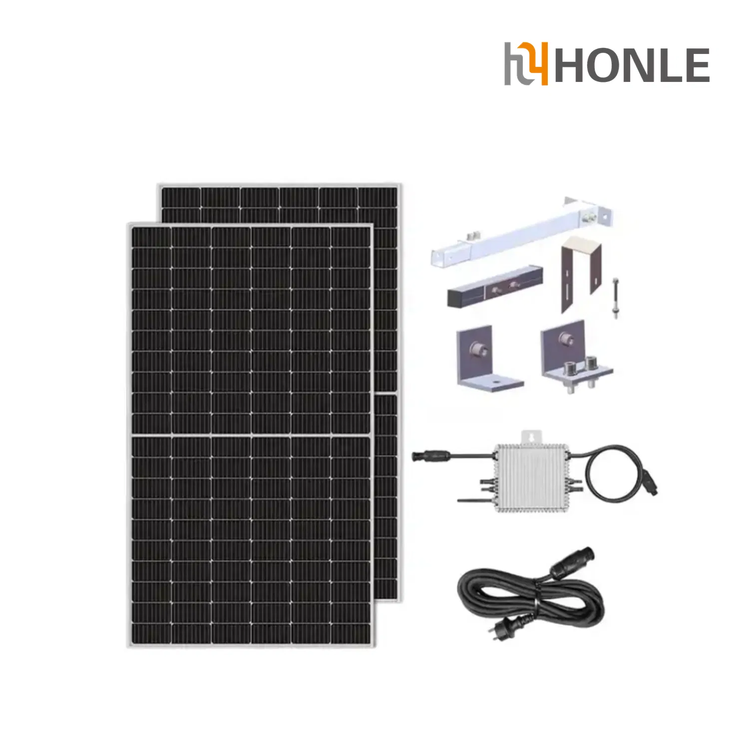 Hot Selling Honle Solar Kit Solar System 400W 600W 800W Balcony Europe Germany Smart Solar System