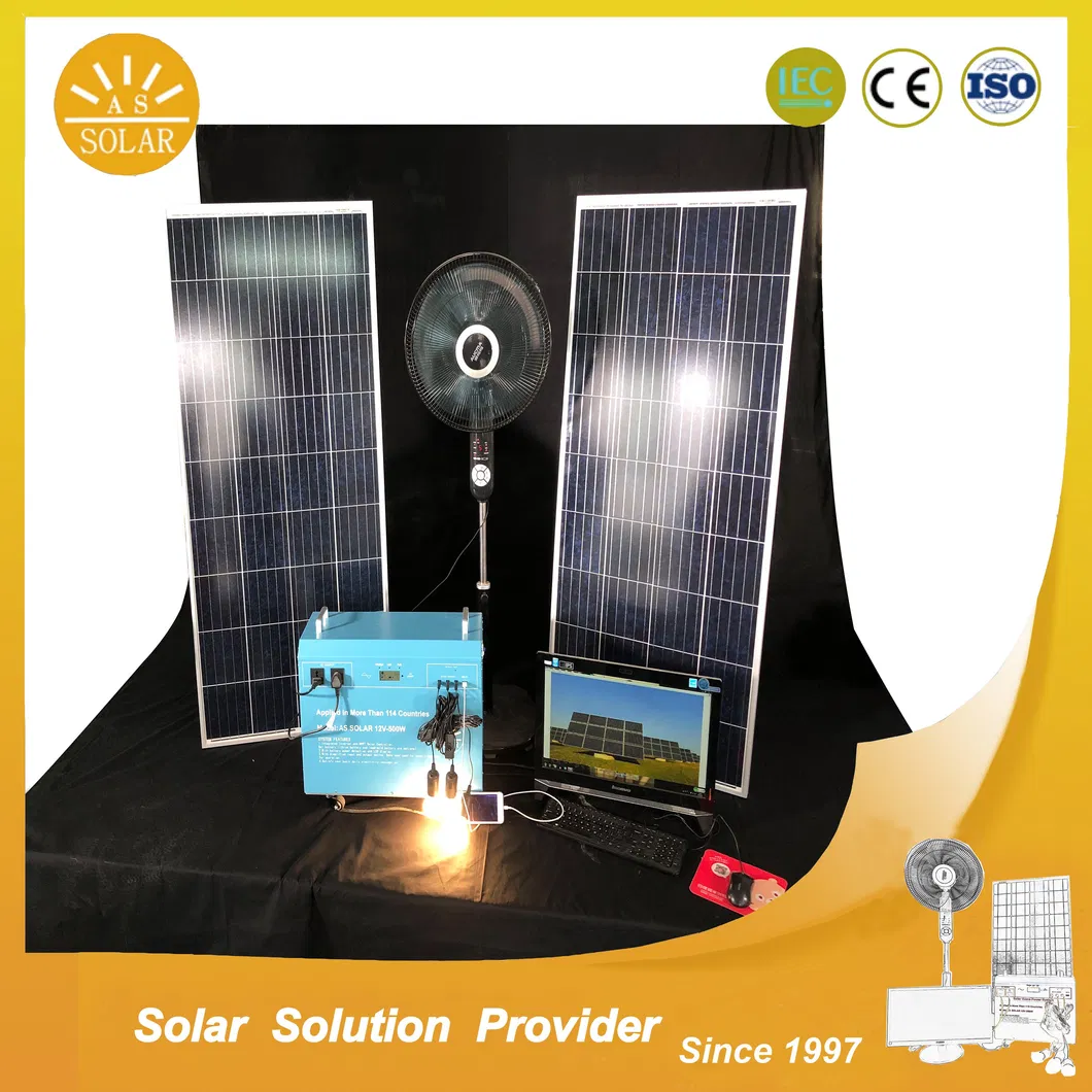 Solar Home Lighting Kit Front View