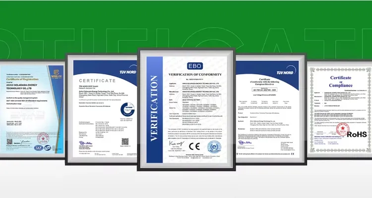 Certifications