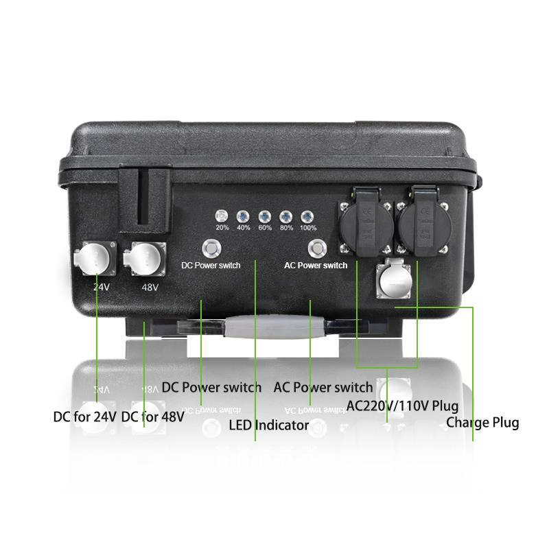 Back up Energy Storage 3000W Portable Solar Generator for Outdoor