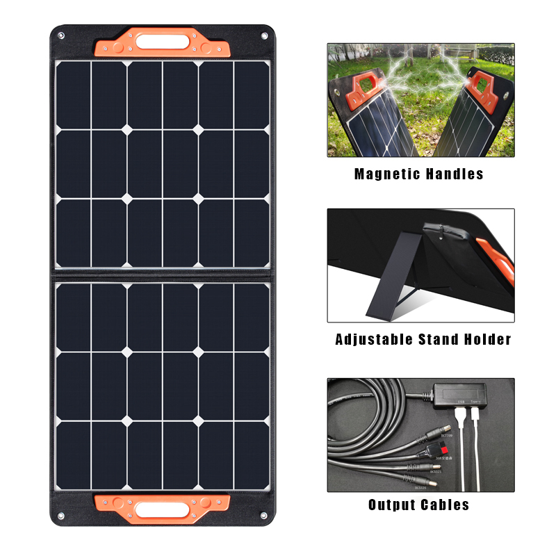 Solar Panel 120W Shingled Optimizer Full Black Monocrystalline Solar Power PV Panel Price