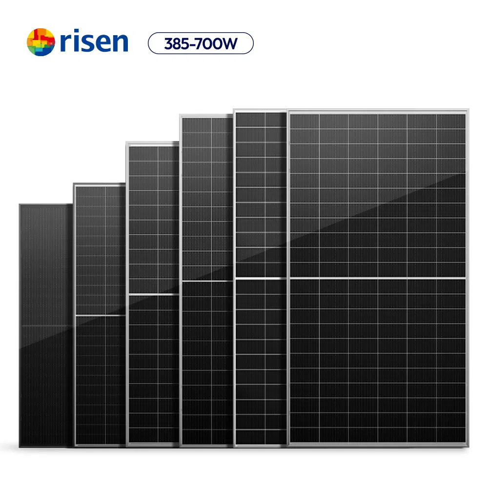 Risen Energy Solar PV Panels 430W 435W 440W 445W 450W Perc Black Frame Panel