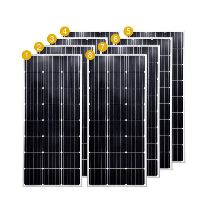 Excellent 540/550/560W All Black Shingled Modules Solar Renewable Energy Module Solar Panels