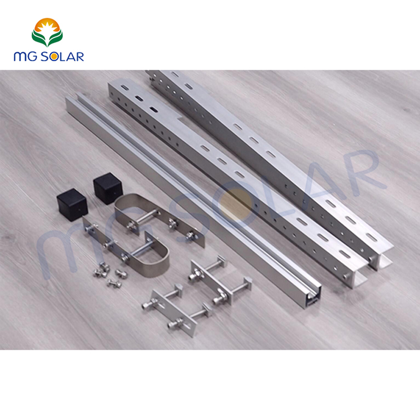 Factory Direct Solar Balcony Bracket Adjustable Solar Panel Balcony Bracket System