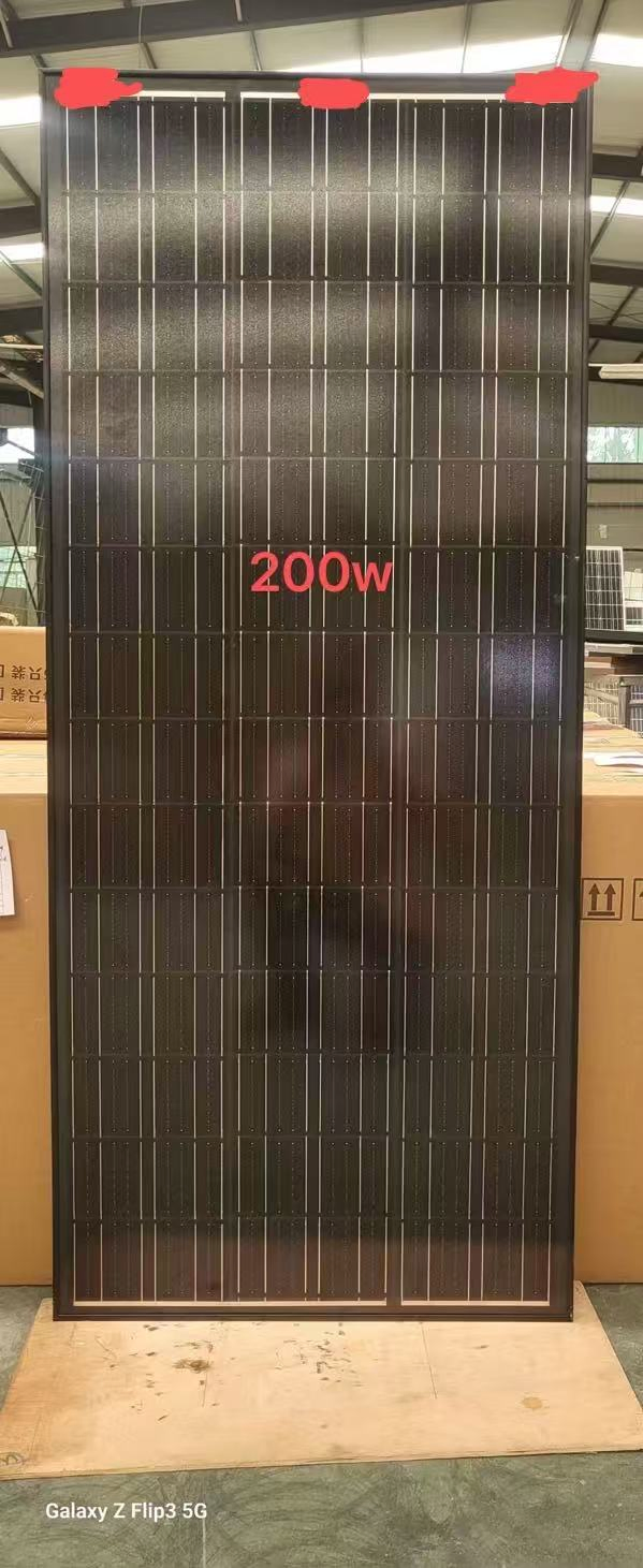 Hot Selling 100W Monocrystalline Silicon Solar Panel with Perc Technology for Solar Charger System