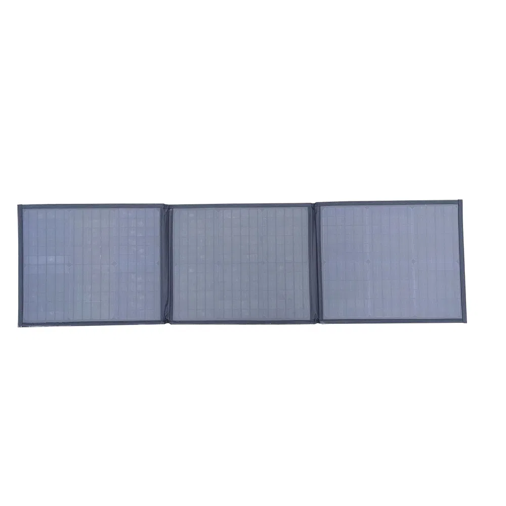 OEM 120W Portable Folding Blanket Solar Panel Charger Bag for Camping, Marine, RV, Fishing