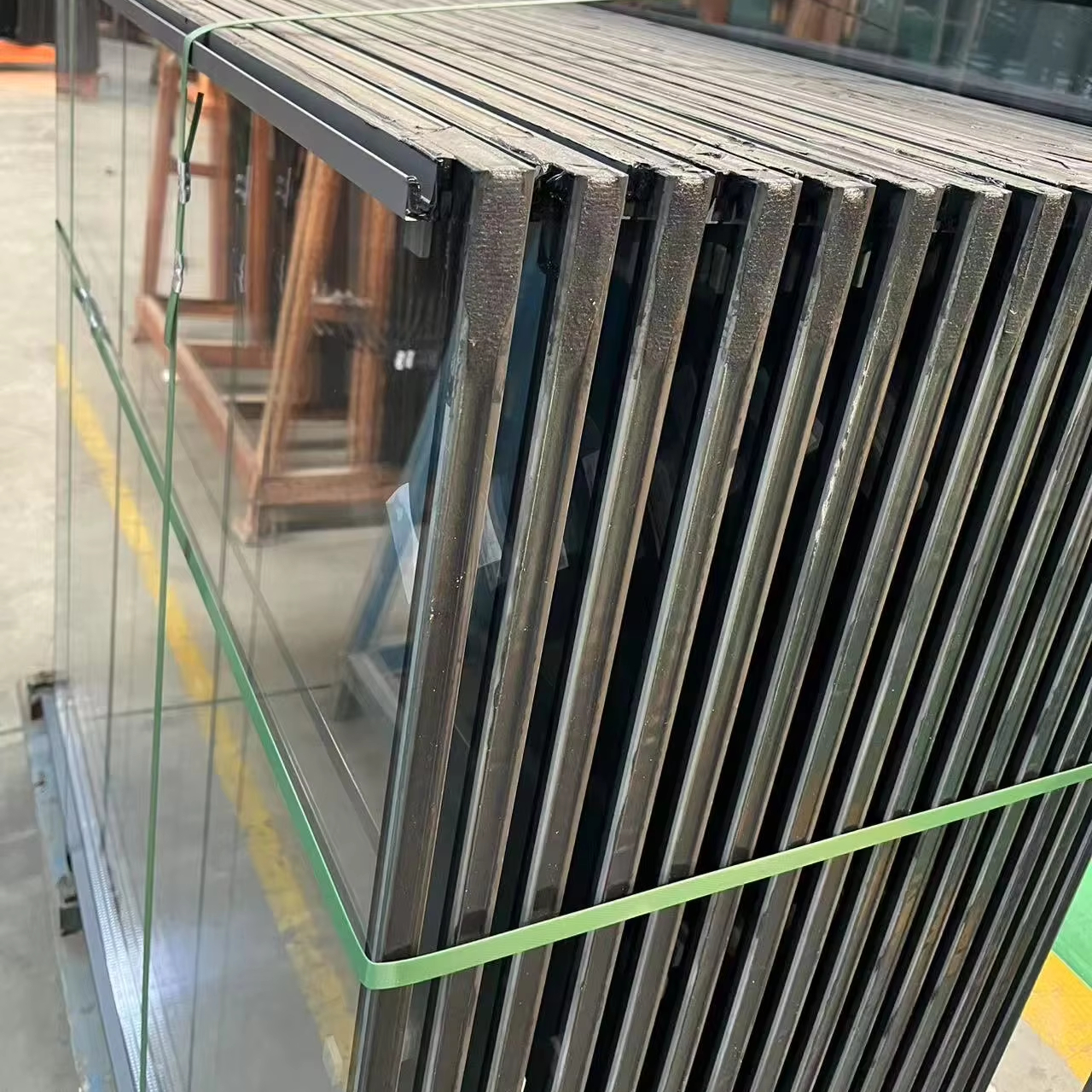 Transparent Solar Panel Thin-Film Cadmium Telluride CdTe Glass Architectural Window Glass CdTe BIPV Laminated Insulating Glass