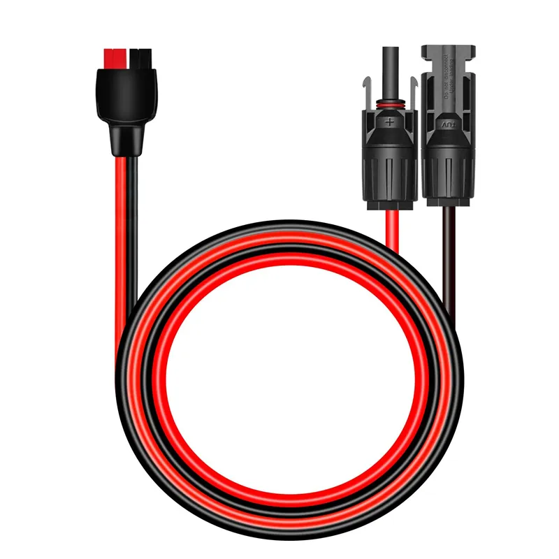 Solar Connectors Branch Parallel Adapter Cable Wire Tool Kit for Solar Panel
