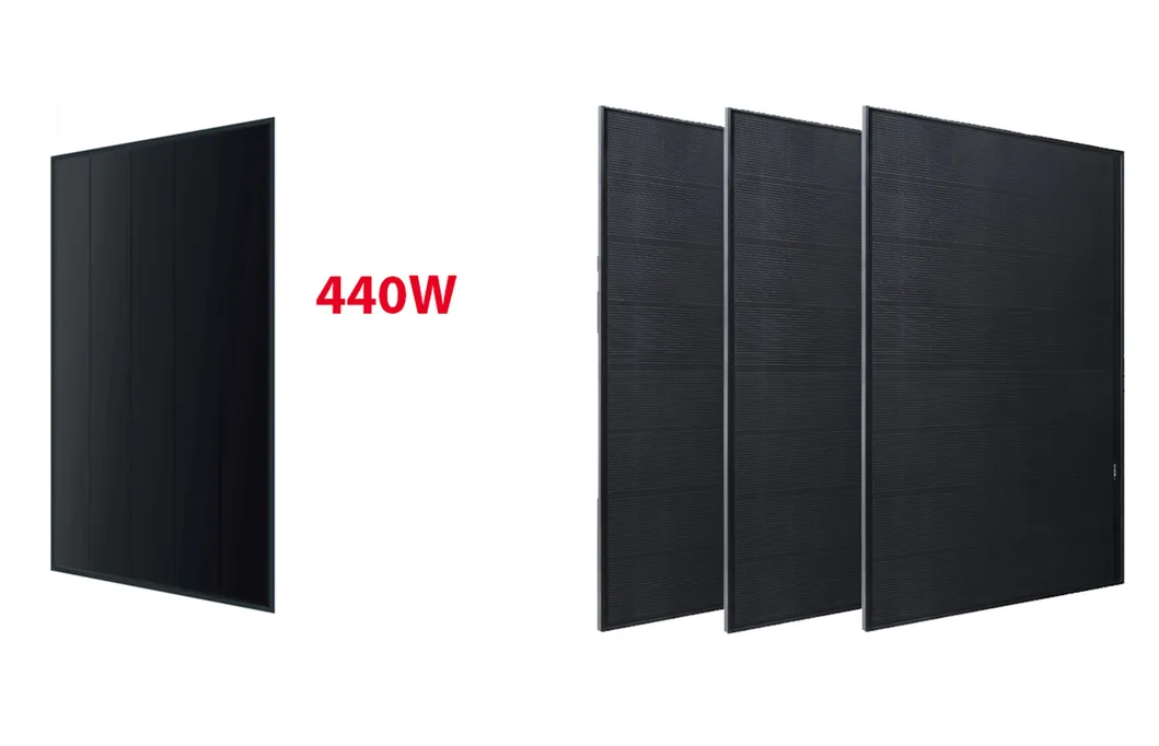 600W Shingled Bifacial N Type Solar Panel Grade a Cell