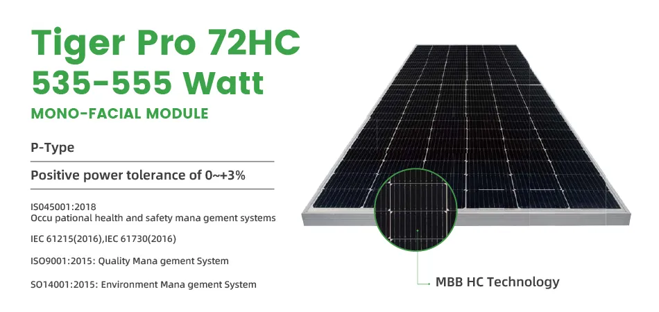 High Power Solar Panel