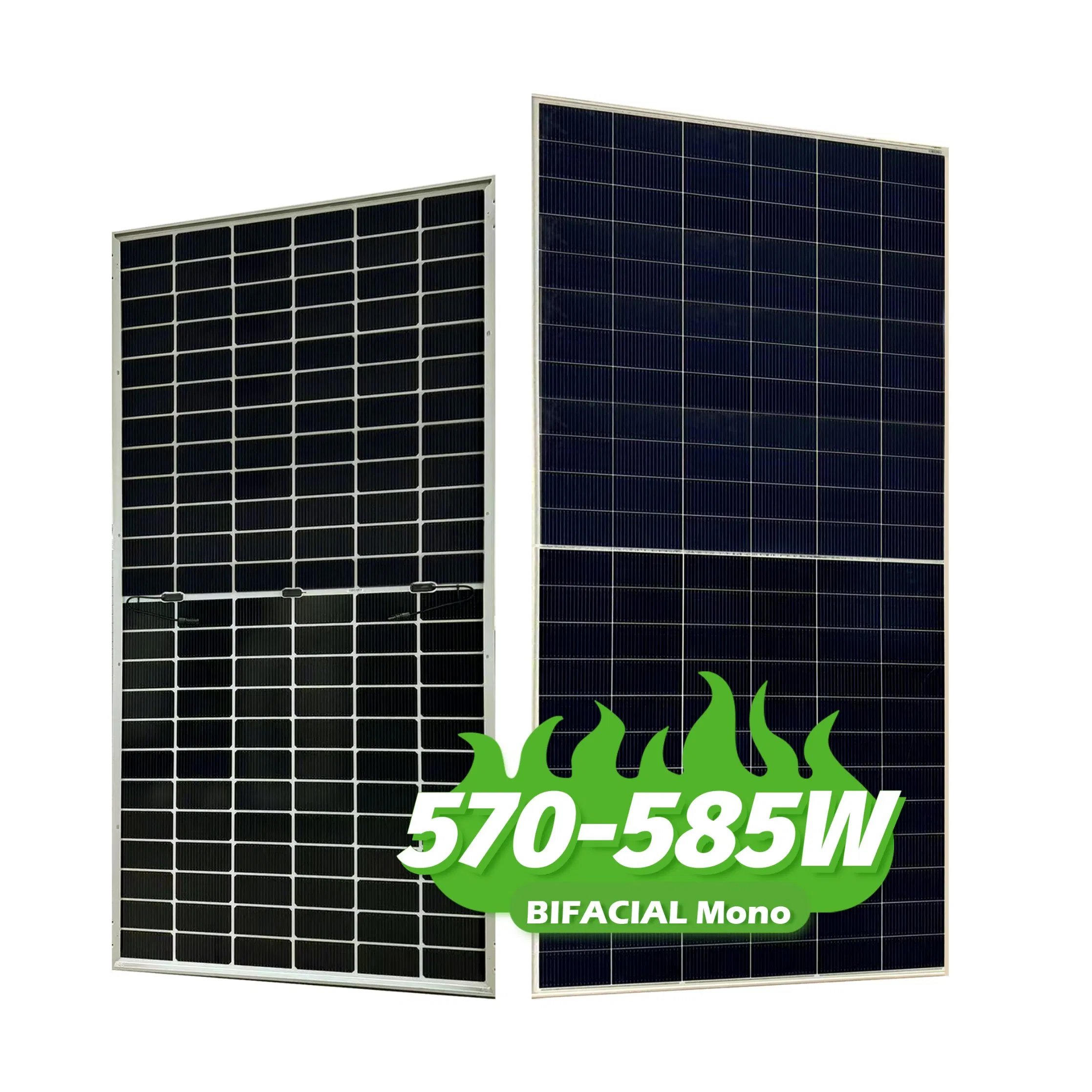 Factory Solar PV Modules Perc Mono 280W 580W 600W 144cells Photovoltaic Solar Panel