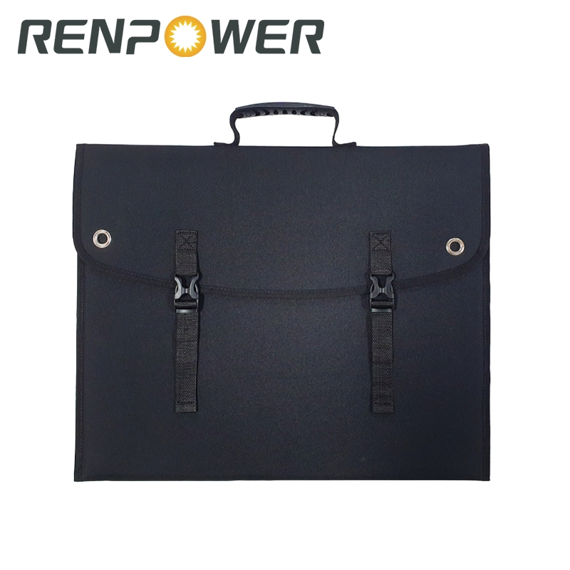 Monocrystalline 100W 12V Portable Foldable Solar Panel Kit for Camping RV Boat