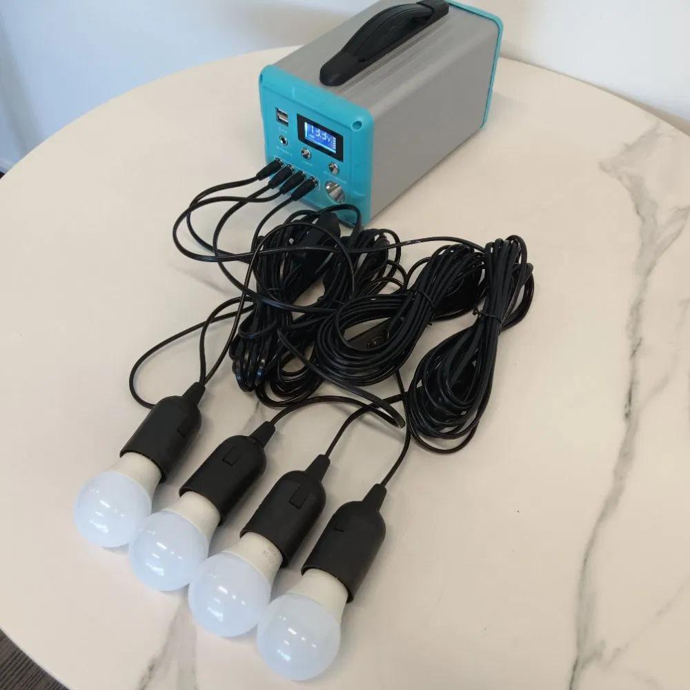 Bestwe 80W off Grid Best Balcony Commercial Home Residential Advanced 20ah Battery Solar Storage System