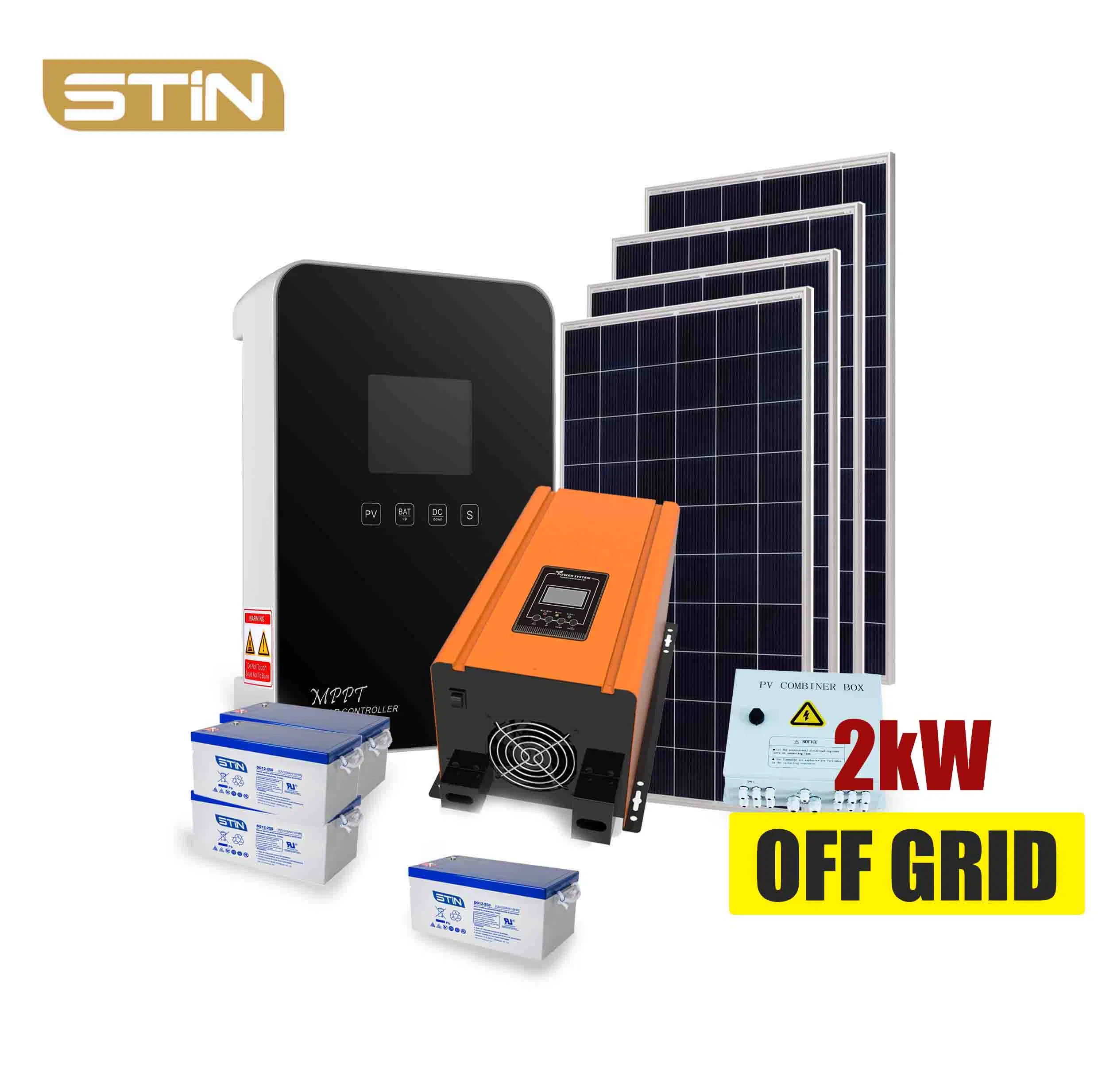 Factory Peice Customized 2kw off Grid Solar Power Kits