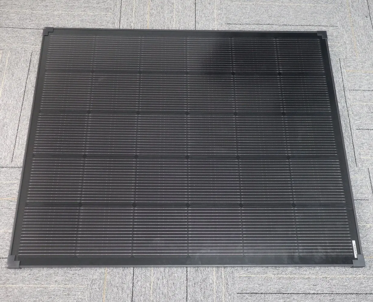 260W 18V RV Roof Black Shingled Solar Panel for Lead Acid AGM Gel Flooded Lithium Battery
