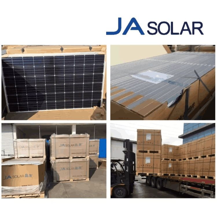 Ja 540W 555W 565W Solar Energy Panel with 9bb Mono Perc Cells