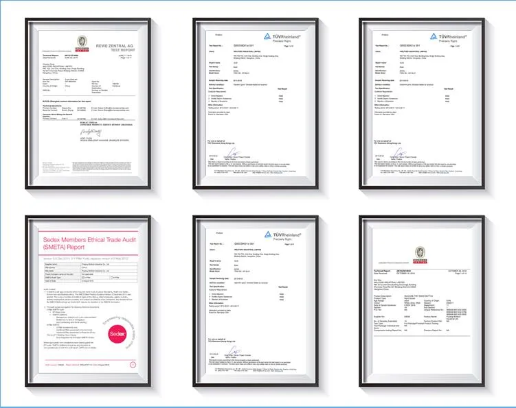 Product Certifications