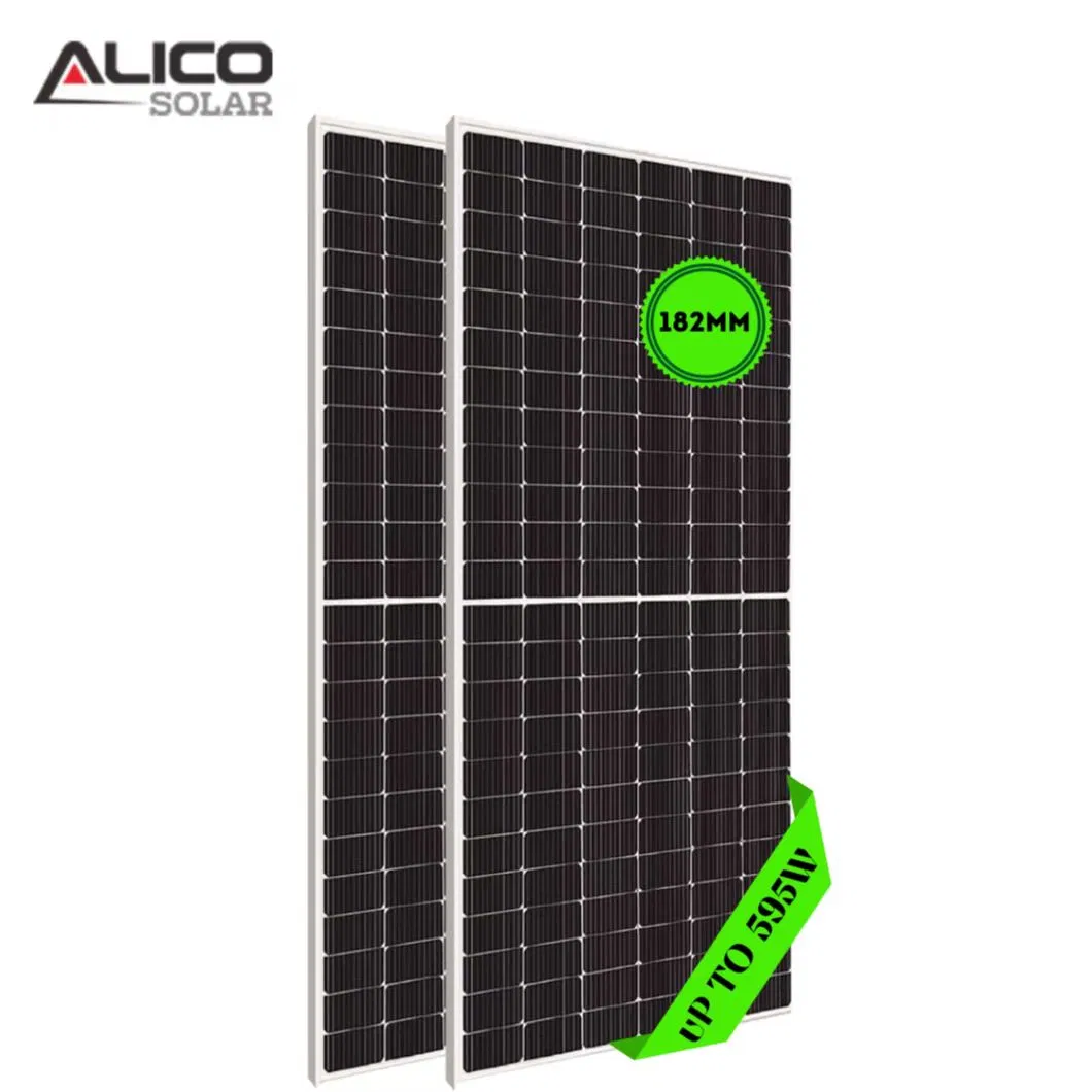 Full Black All Black Shingled Overlapping Mono Power 400W 500W 600W 670W Watt Energy Solar Module Panel Price