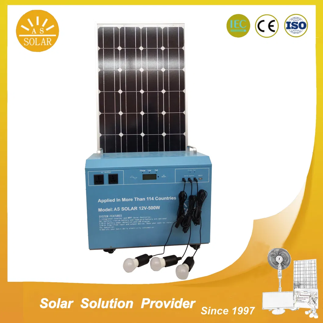 Solar Home Lighting Kit Full Set