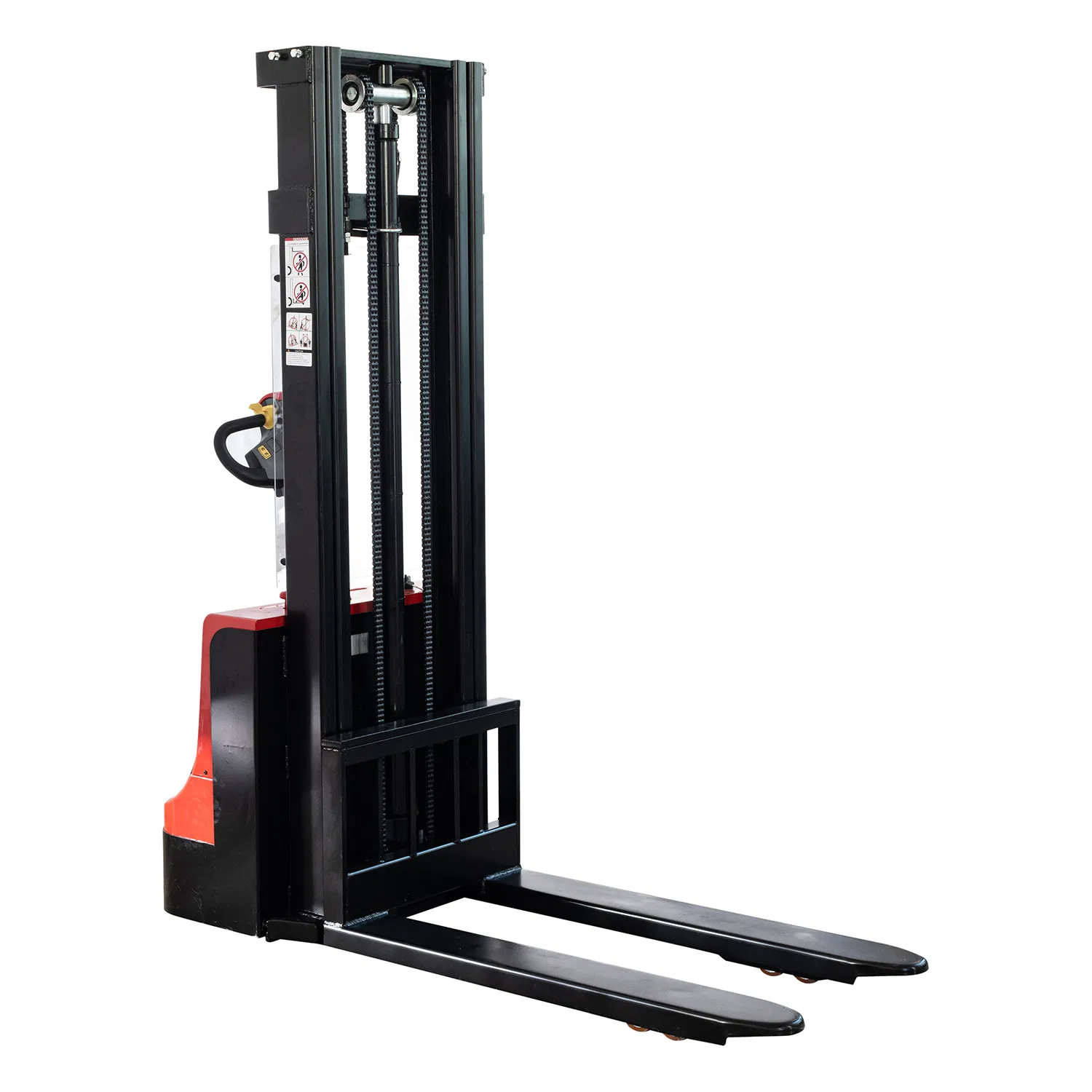 Mini 1ton Hydraulic Full Electric Powered Pallet Stacker with 3m Lift Lead-Acid Battery