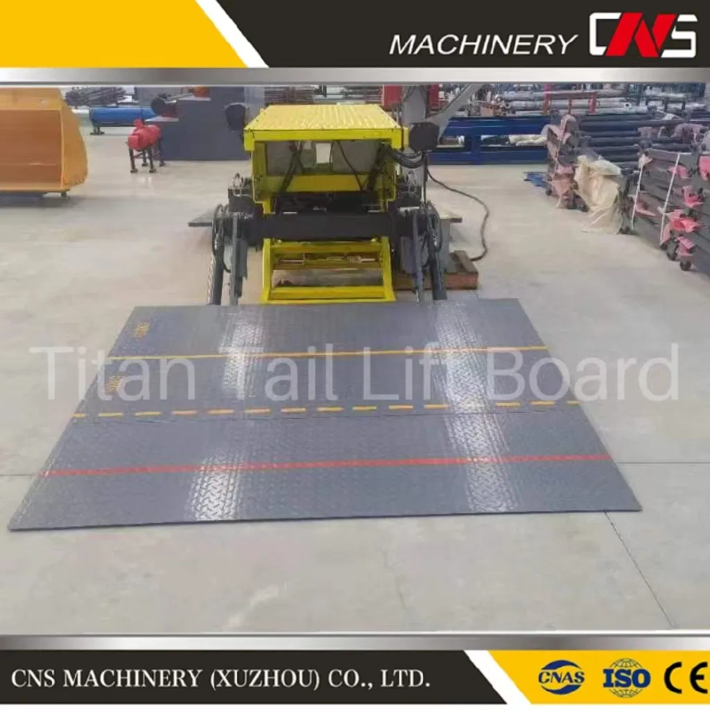 1.5 Ton Cantilever Hydraulic Tail Lifts for Vehicles Truck Tail Lift Board Truck Tail Lift Electric Control Aluminum Tail Lift