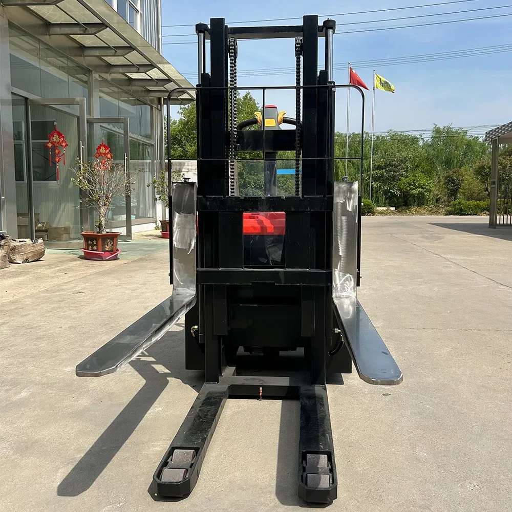 Explosion Proof 1000kg Lifting Height 4000mm Battery Electric Telescopic Hydraulic Reach Forklift Pallet Electric Stacker