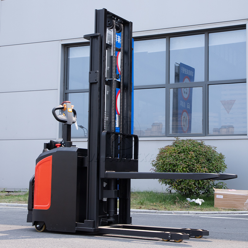 Hot Selling Cheap Short Height Full Electric Stackers Self Lifting Electric Pallet Stacker