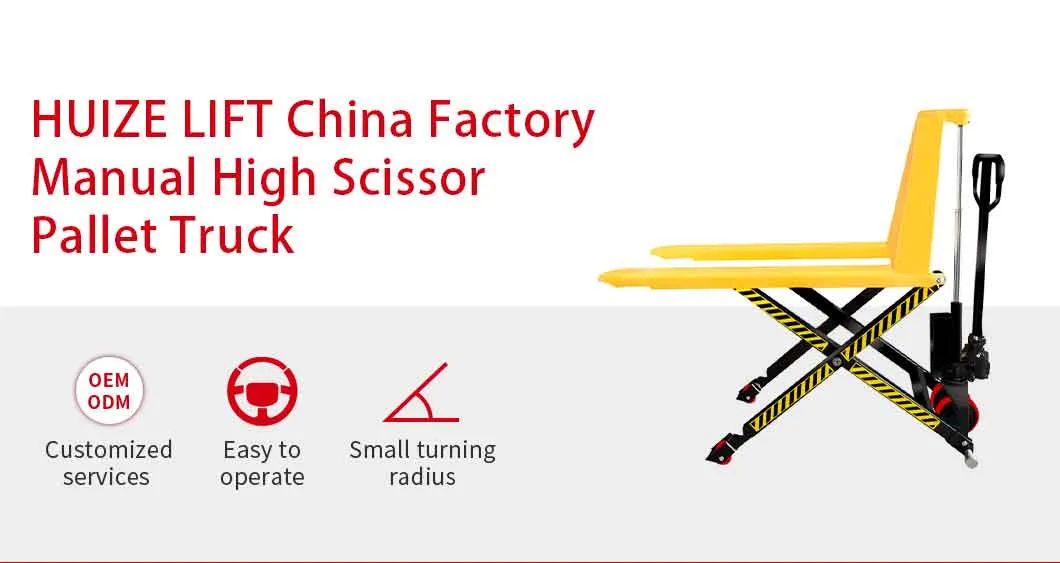 Manual High Scissor Pallet Truck