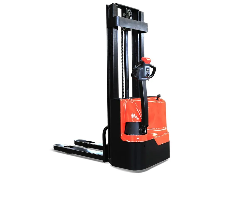 Ergonomic Electric Pallet Stacker Detail