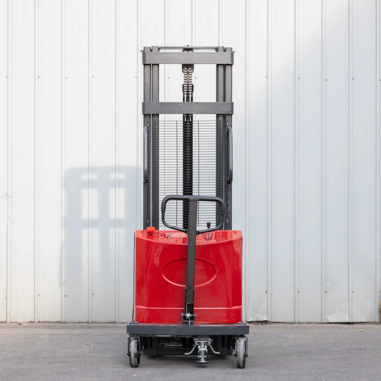 Semi-Electric Stacker with Ergonomic Design for Heavy Duty Tasks