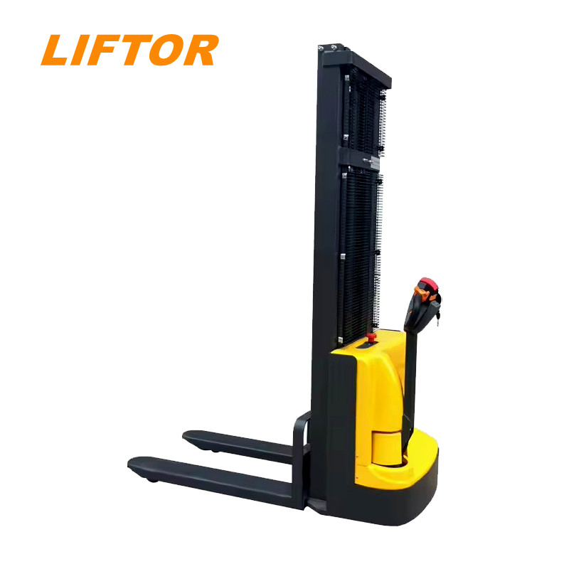 1t 1.5t 2t 1.6m 2m 2.5m 3m 3.5m 4m 5m 5.5m 6m Liftor Walkie Full Semi Electric Manul Pallet Jack Stacker Forklift Crane Price for Sales