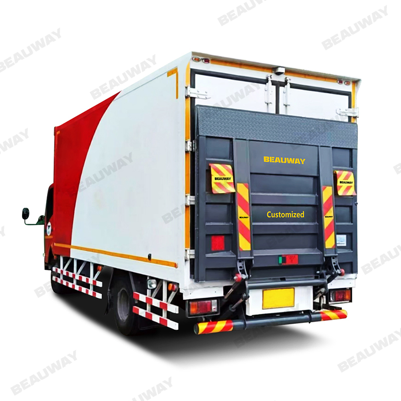 Factory Direct Sale Beauway Steel 1500kg Hydraulic Tail Lift Tailgate Lift Gate for Trucks Vans