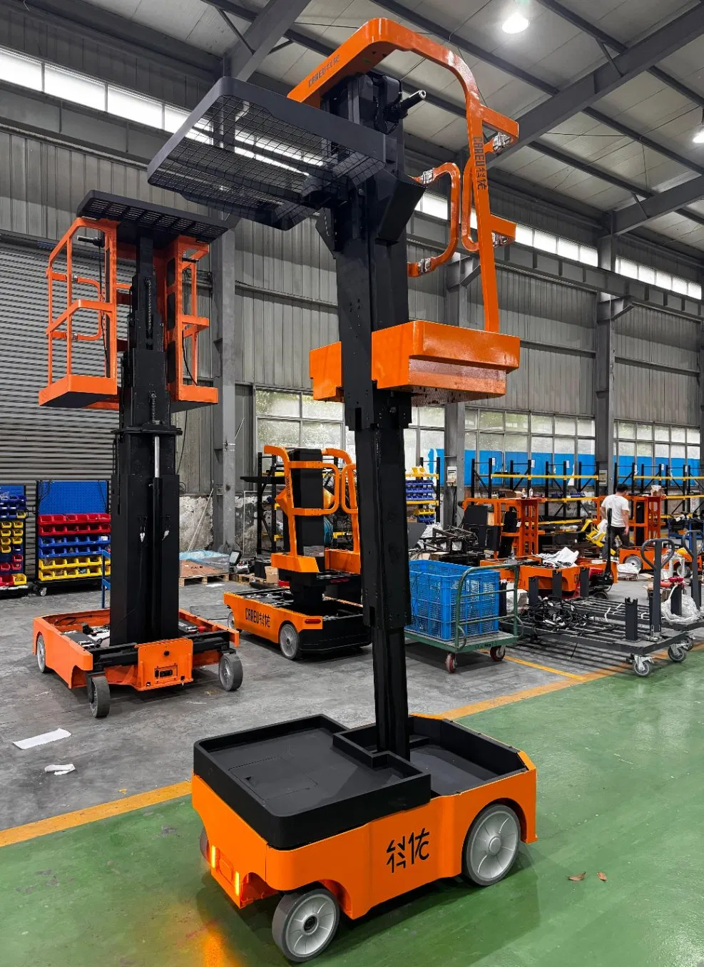 High Quality Efficient Space - Saving Order Picker for Warehouse Market Mobile Table