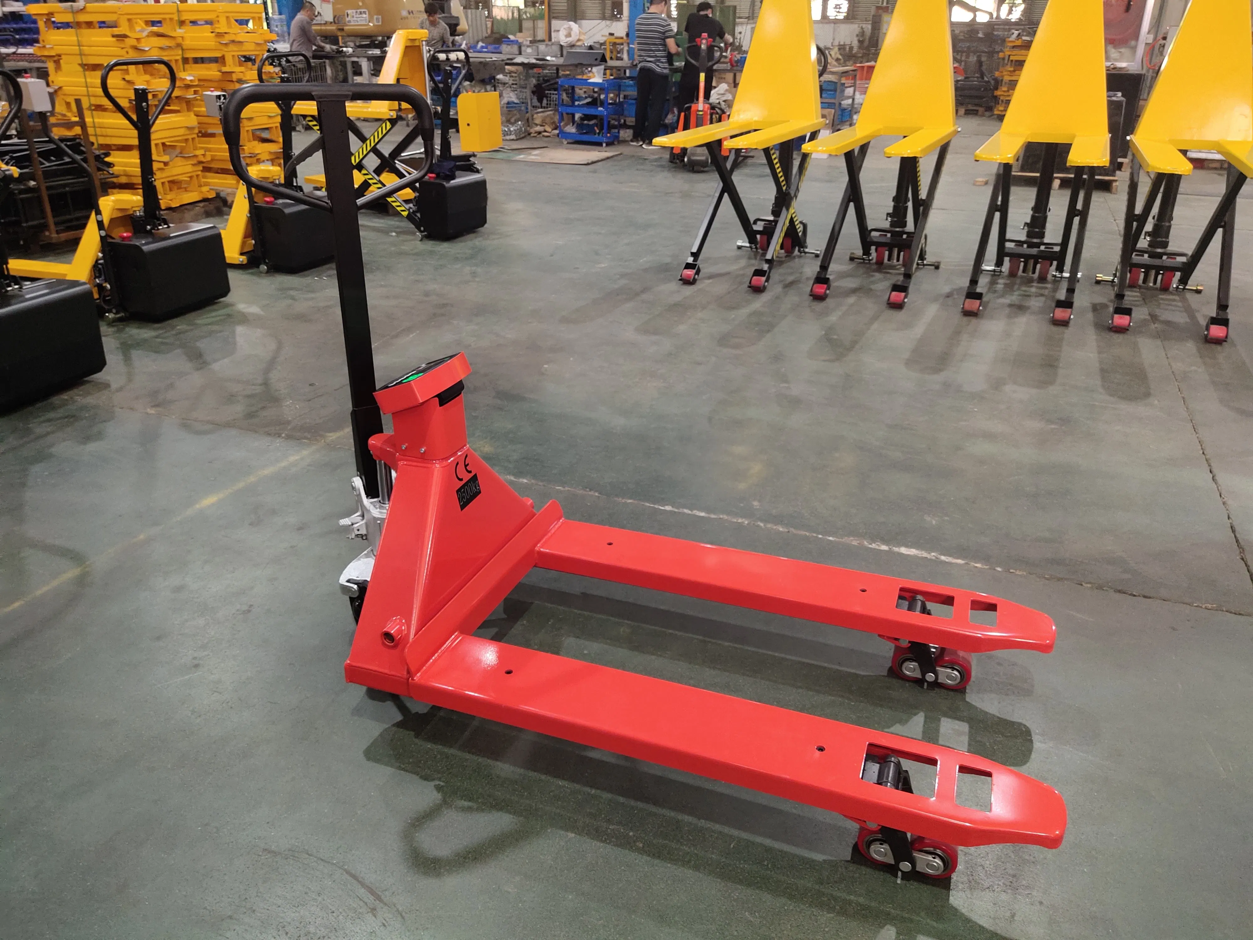 Heli 2000kg 2500kg Pallet Jack Weighing Scale Pallet Truck with Printer
