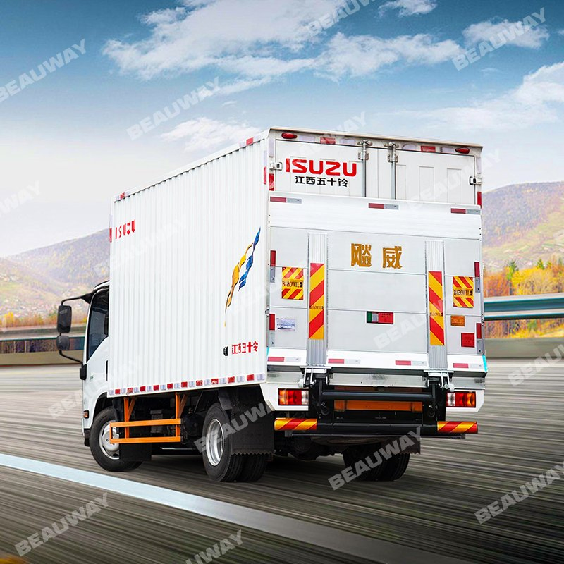 High Quality Machinery Aluminum 2.1*1.8m Truck Trailer Hydraulic Tailgate Lifts Tail Lift for Truck