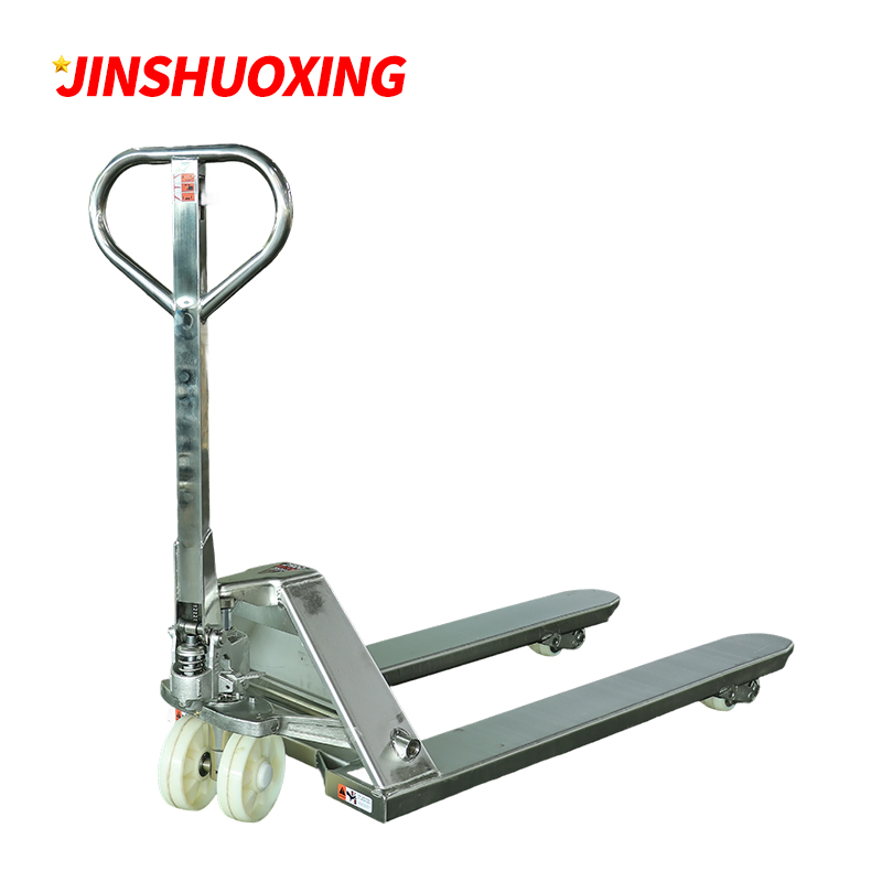 2tons 2500kg 3t Stainless Steel Hand Pallet Truck for Low Temperture Warehouse