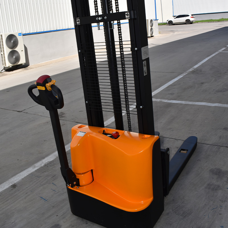 CE Electric Battery Hydraulic Forklift Lifting Equipment Hand Pallet Reach Truck Jack Material Handing Equipment Standing on Pallet Stacker Fork Lift for Sale