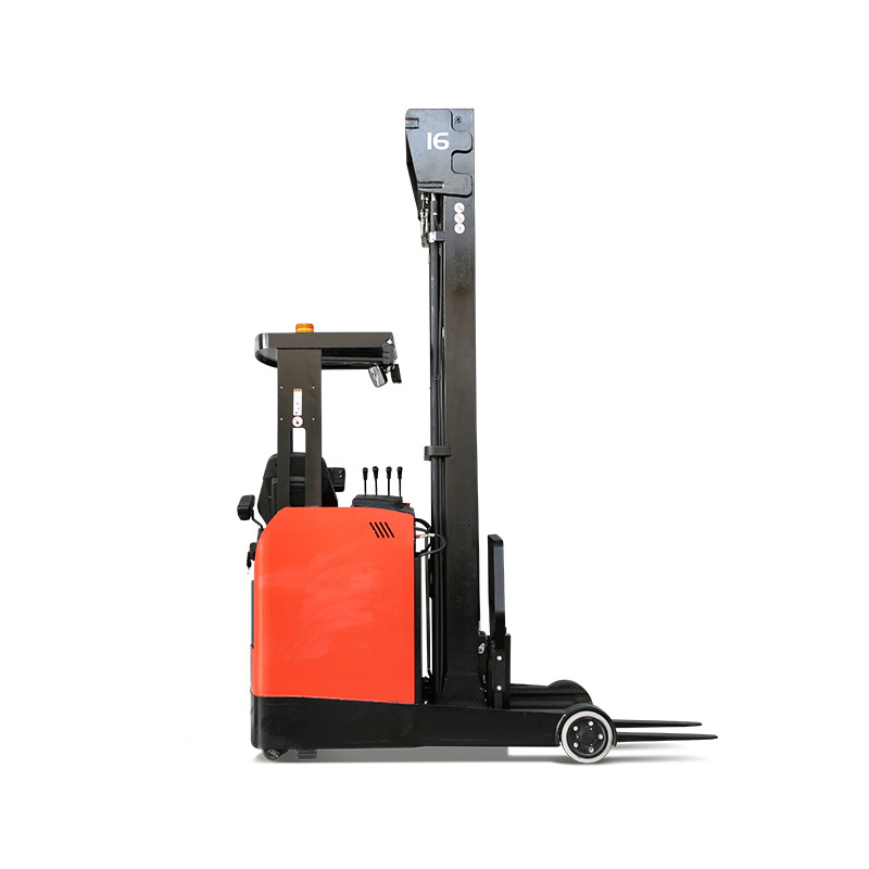 High Stability 1.6t Electric Forlift Pallet Reach Truck with 8m Lift Height