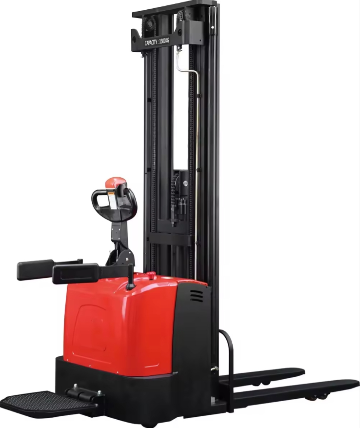 Equipmax 1.0-1.5 Ton Economic Type Electric Pedestrian Stacker with 3000mm Lifting Height