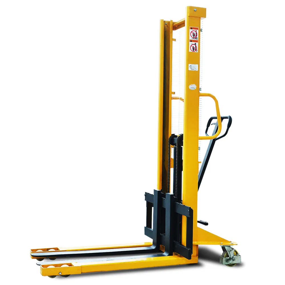 Easy Operated 2t 3m Manual Hand Pallet Stacker Manual Forklift with CE