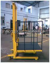 1000 Kg CE-Certified Manual Hydraulic Stacker with Ergonomic Handle and Overload Protection