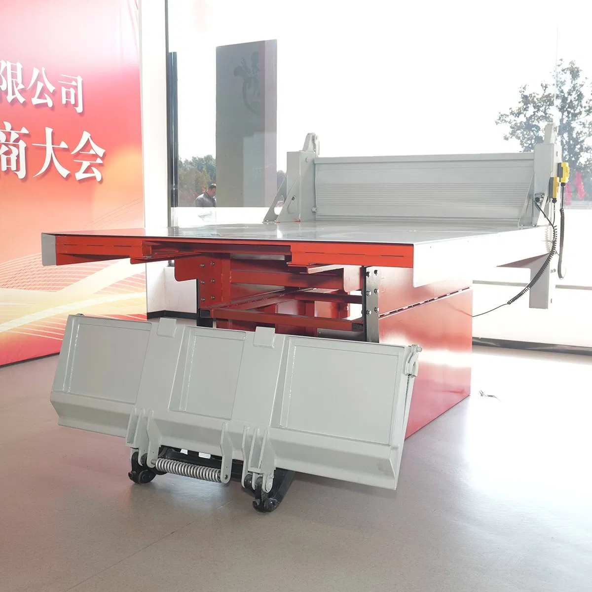 Quick-Release Latches PVC High Load Capacity Folding Premium Steel Truck Unloading Tail Gate Lift