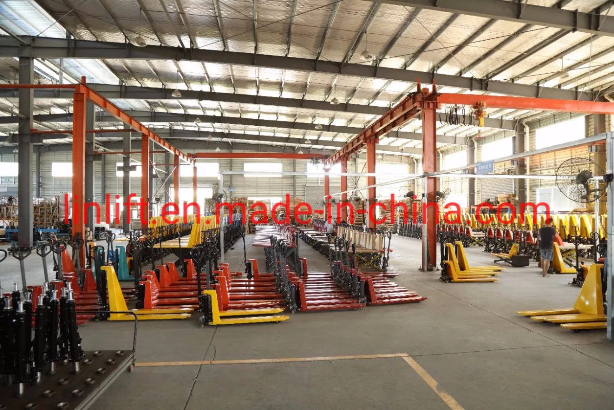 Dgb1c 1-Way 1170mm Fork Length 4-Wheel Tools High Lift Pallet Truck